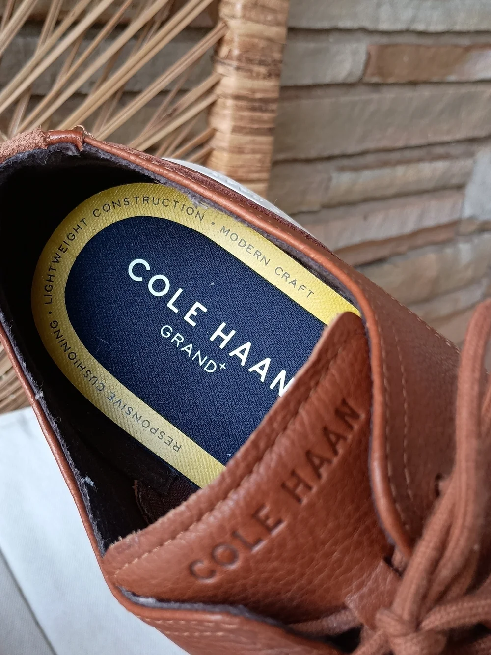Cole Haan Grand  Men’s Brown Leather Derby Sneakers_11
